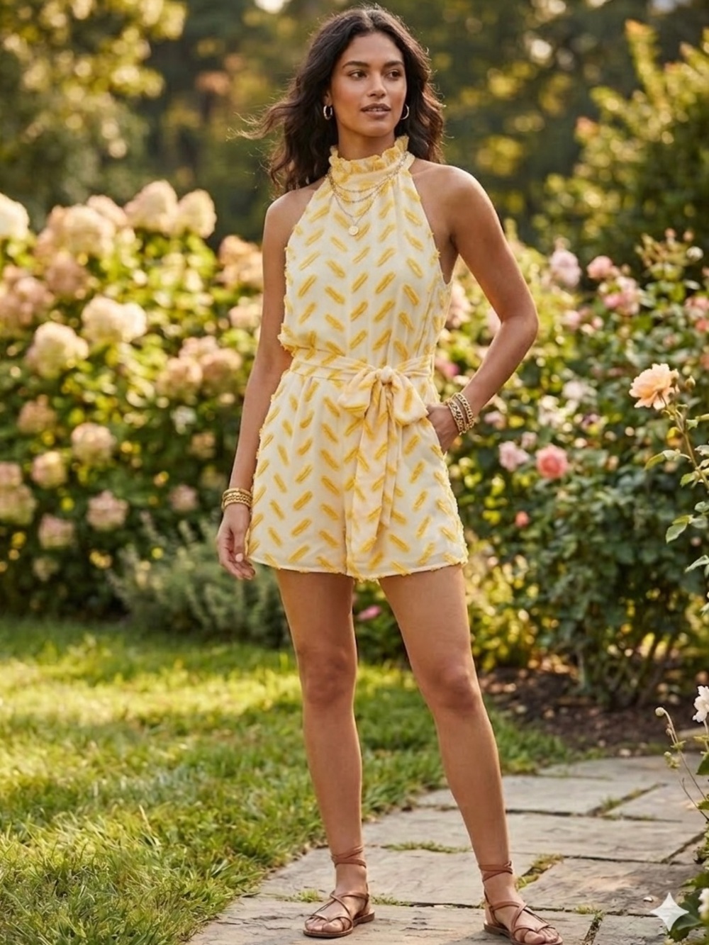 Anthropologie by Ali & Jay "Corina" Textured Romper